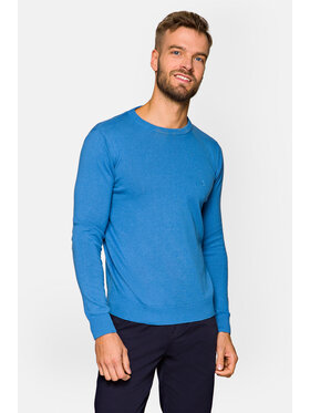 Lancerto Lancerto Sweter Keegan Niebieski Regular Fit