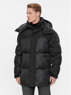 Hugo Hugo Pūkinė striukė Melmus2341 50498017 Juoda Regular Fit