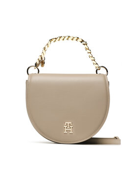 Tommy Hilfiger Tommy Hilfiger Sac à main Th Chic Saddle Bag AW0AW14783 Beige