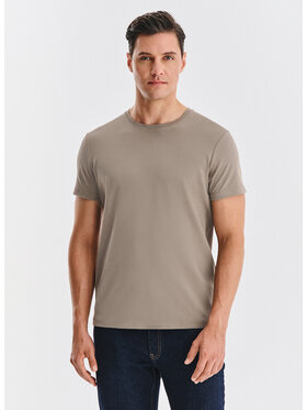 Pako Lorente Pako Lorente T-Shirt P000B-TT-005 Brązowy Regular Fit