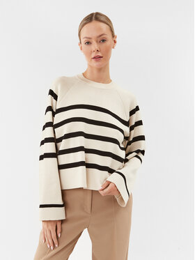 Noisy May Noisy May Sweter Fifi 27027535 Beżowy Relaxed Fit