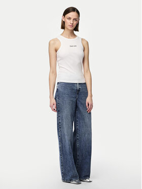 Pieces Pieces Top Mikka 17152323 Weiß Regular Fit