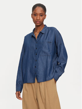Mustang Mustang camicia di jeans Ruby 1015420 Blu Oversize