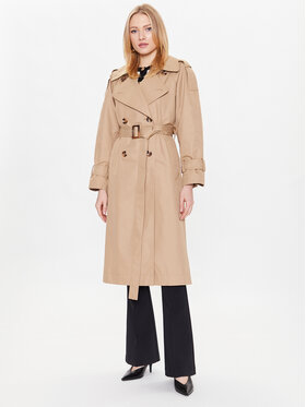 Luisa Spagnoli Luisa Spagnoli Trenčkot Vinali 539971 Bež Loose Fit