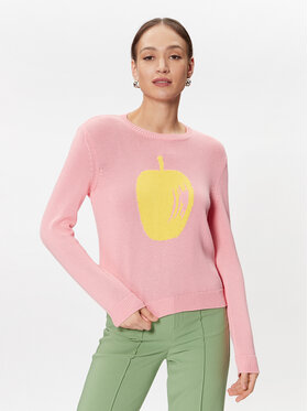 United Colors Of Benetton United Colors Of Benetton Sveter 1594E105H Ružová Regular Fit