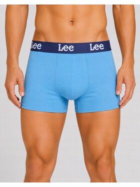 Lee Lee Bokserki Laver 3 Pack Cotton Elastane Trunks Czarny