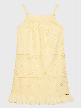 Guess Guess Лятна рокля J3GK23 WFGJ0 Жълт Regular Fit