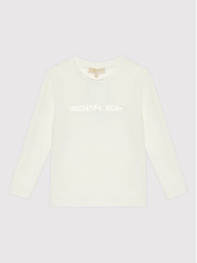 MICHAEL KORS KIDS MICHAEL KORS KIDS Блуза R15128 S Бял Regular Fit