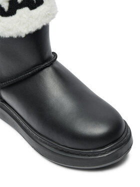 Karl Lagerfeld Kids Škornji Z30312 S Črna