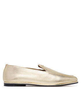 Tommy Hilfiger Tommy Hilfiger Lordsy Gold Loafer FW0FW08958 Złoty