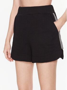 MMC Studio MMC Studio Pantaloncini sportivi Lopa Nero Relaxed Fit