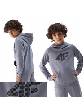 4F 4F Bluza techniczna 4FJWSS24TSWSM0925-34S Niebieski Regular Fit