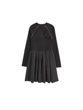 Coccodrillo Coccodrillo Sukienka codzienna ZC6129101EPG-021 Czarny Regular Fit