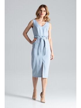 FIGL FIGL Šaty M633 Modrá Regular Fit