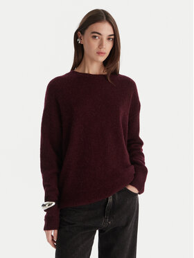 Patrizia Pepe Patrizia Pepe Svetr 2K0326/K293-M536 Bordó Regular Fit