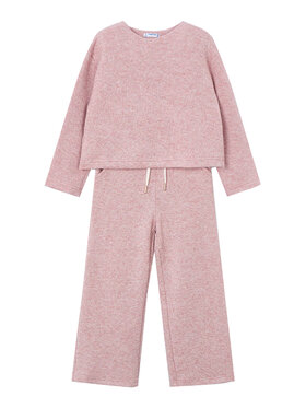 Mayoral Mayoral Tepláková souprava 4584 Růžová Relaxed Fit