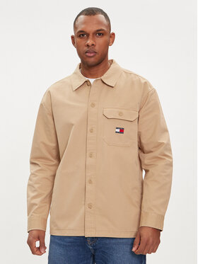Tommy Jeans Tommy Jeans Риза Essential DM0DM18331 Бежов Regular Fit