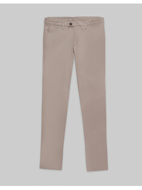 Borgio Borgio Spodnie materiałowe albiano_bez Beżowy Slim Fit