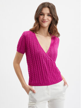 Orsay Orsay Kardigan 505503317000__L Różowy Regular Fit