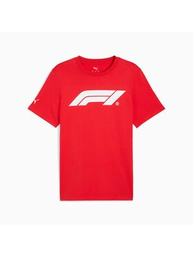 Puma Puma T-Shirt 633264 Czerwony Regular Fit