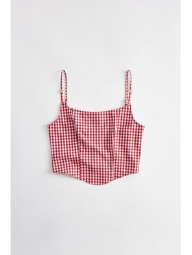 Guess Guess Top 182706 Červená Classic Fit