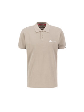 Alpha Industries Alpha Industries Polo Basic Small Logo Polo Żółty Regular Fit