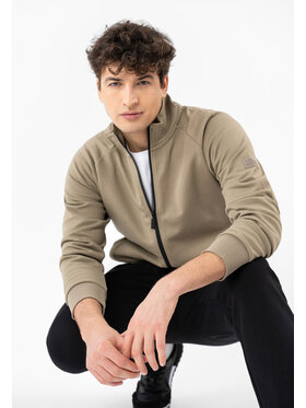 Volcano Volcano Bluza B-GUEST Beżowy Regular Fit