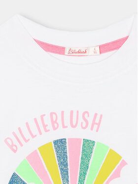 Billieblush T-shirt U20074 Bijela Loose Fit