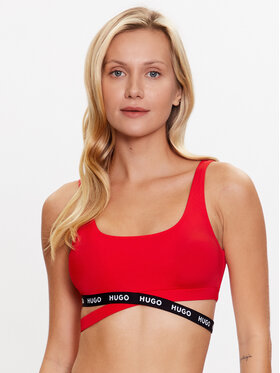 Hugo Hugo Haut de bikini 50492421 Rose Slim Fit