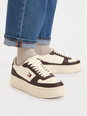 Tommy Jeans Tommy Jeans Tenisice Archive '98 Max EN0EN03082 Smeđa