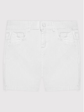 Guess Guess Kratke traperice J2RD12 WE5X0 Bijela Regular Fit