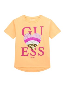 Guess Kids Guess Kids Top 173227 Arancione Classic Fit
