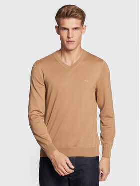 BOSS Boss Светр Baram-L 50476363 Коричневий Regular Fit