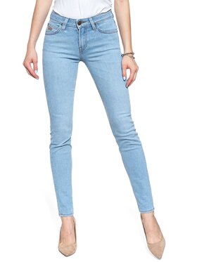 Lee Lee Jeansy SCARLETT Niebieski Skinny Fit