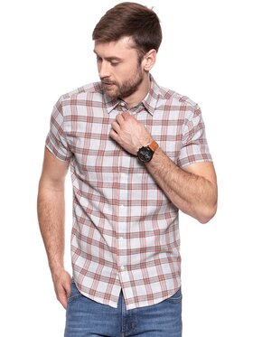 Wrangler Wrangler Camicia SS 1PKT SHIRT Grigio Regular Fit