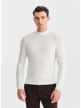 Pako Lorente Pako Lorente Golf P25WB-2X-026 Biały Classic Fit