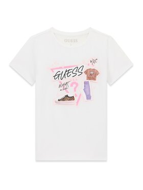 Guess Kids Guess Kids Tank top 183022 Bílá Classic Fit