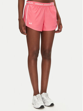 Under Armour Under Armour Спортни шорти Tech™ Play Up 1389882 Розов Regular Fit