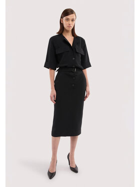 Trussardi Trussardi Sukienka wieczorowa 7489A001813N033 Czarny Regular Fit