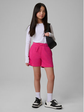 4F 4F Szorty sportowe BASIC+ Różowy Regular Fit
