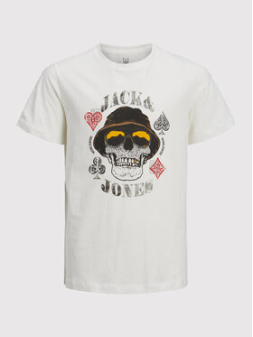 Jack&Jones Junior Jack&Jones Junior T-Shirt Captain 12216515 Beige Regular Fit