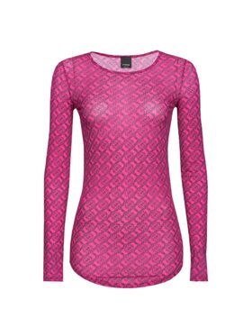 PINKO Pinko Bluzka BERLINO Różowy Slim Fit