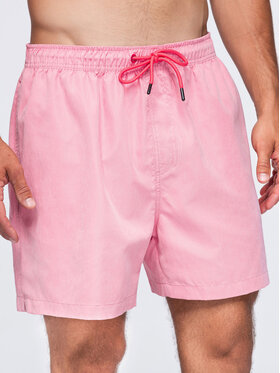 Ombre Ombre Szorty kąpielowe OM-SRSS-0216 Różowy Regular Fit