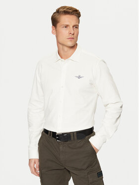 Aeronautica Militare Aeronautica Militare Сорочка 242CA1265P342 Білий Regular Fit