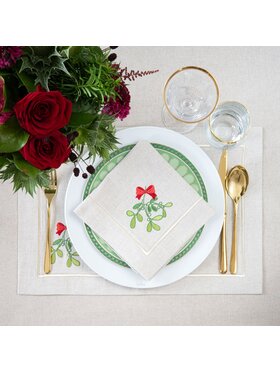 Roseberry Home Roseberry Home Podkładka na stół Mistletoe Mirha Beżowy