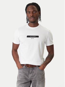 Guess Guess Póló M6RI17 J1314 Fehér Slim Fit