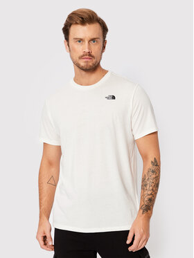The North Face The North Face T-shirt Foundation Left Cheest Logo NF0A55AX Bijela Regular Fit