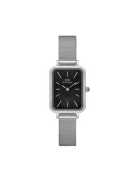 Daniel Wellington Daniel Wellington Zegarek Quadro Mesh DW00100667 Czarny