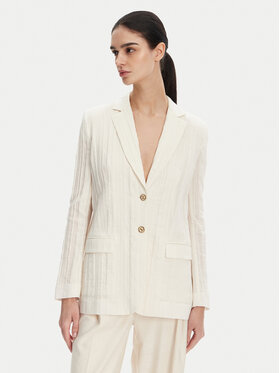 TWINSET TWINSET Сако 251TT2140 Екрю Slim Fit