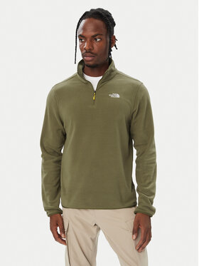 The North Face The North Face Fleecová mikina Glacier NF0A8D0Q Kaki Regular Fit